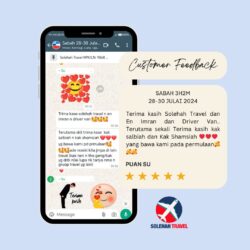 Maklum Balas Pelanggan Solehah Travel Sdn Bhd
