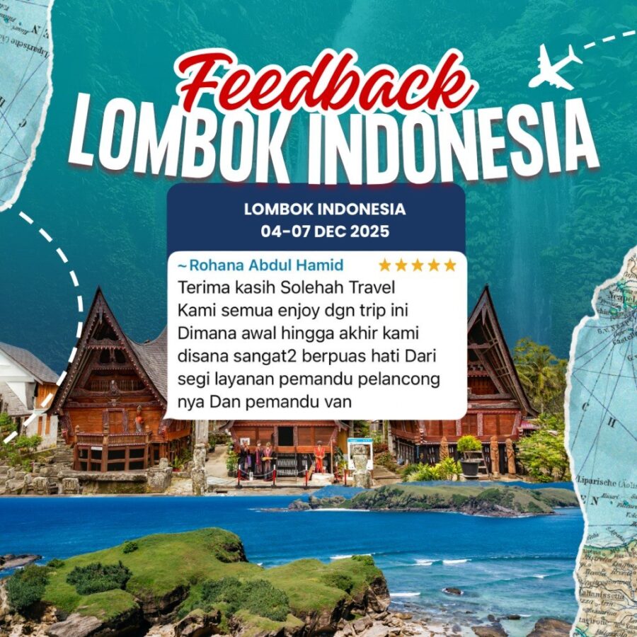 Maklum Balas Pelanggan Solehah Travel Sdn Bhd