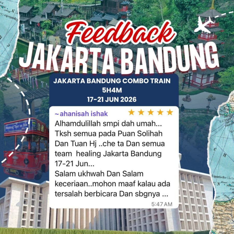 Maklum Balas Pelanggan Solehah Travel Sdn Bhd
