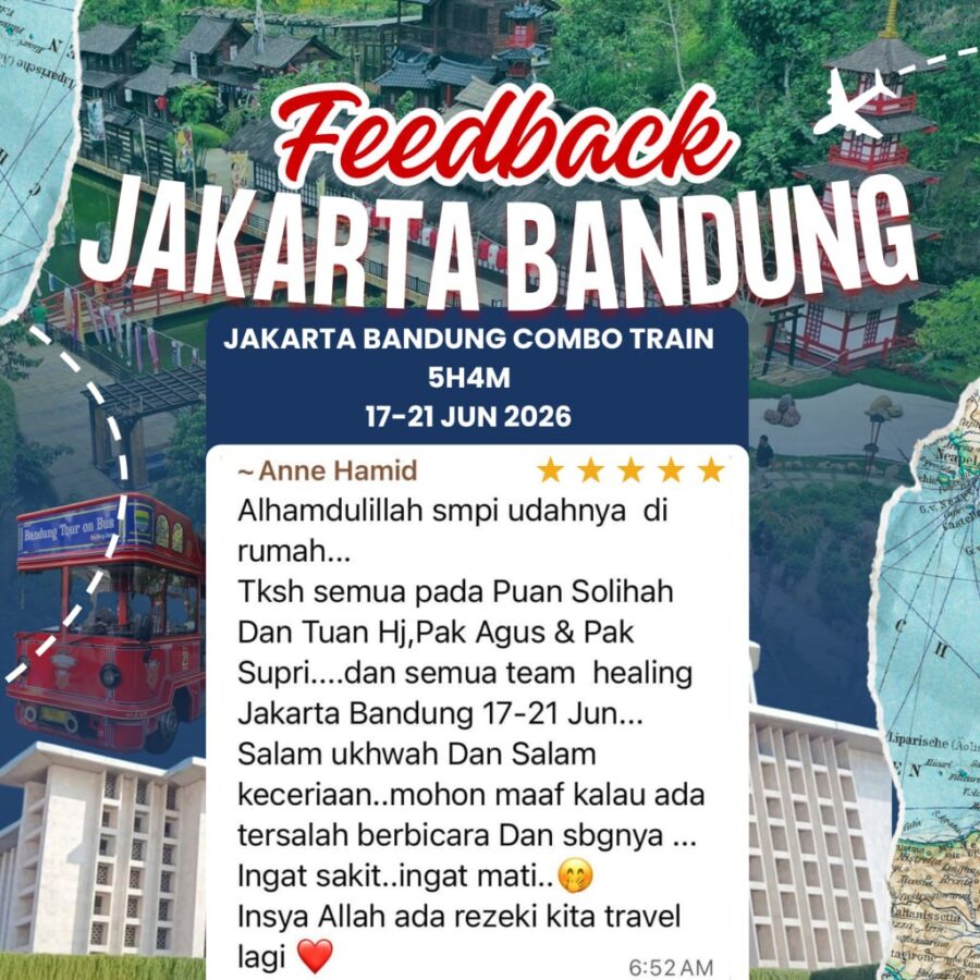 Maklum Balas Pelanggan Solehah Travel Sdn Bhd
