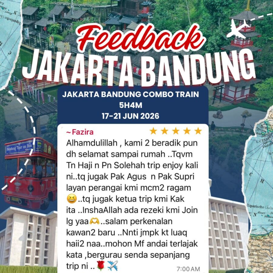 Maklum Balas Pelanggan Solehah Travel Sdn Bhd