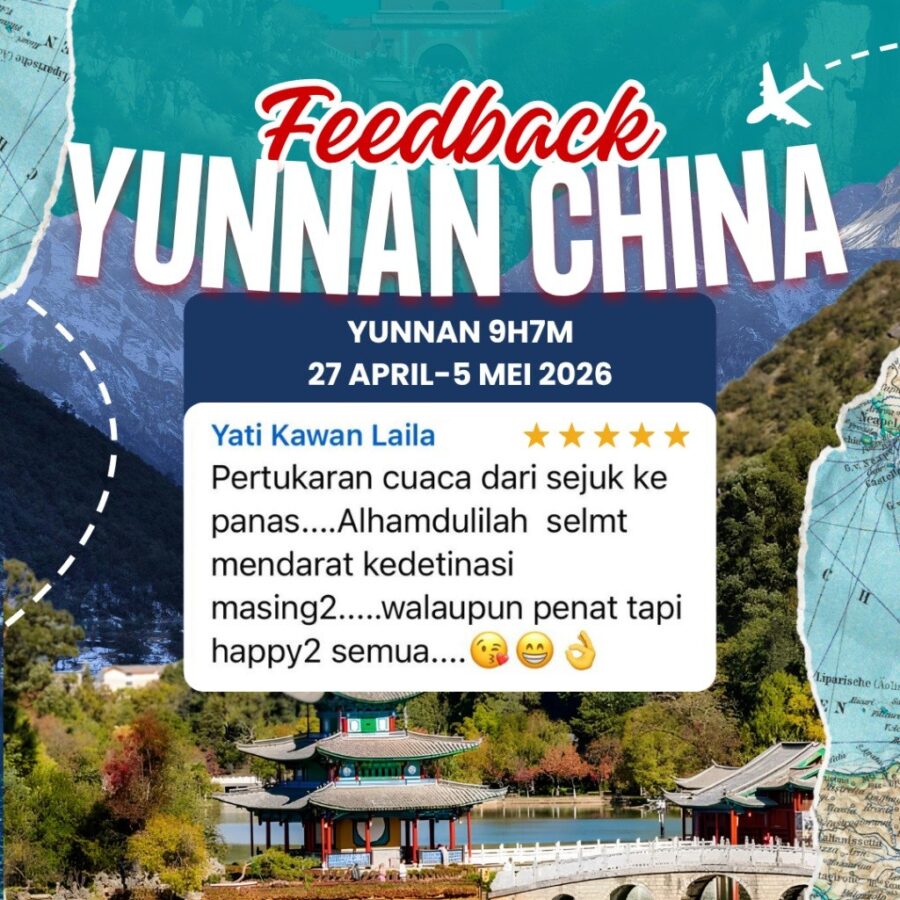 Maklum Balas Pelanggan Solehah Travel Sdn Bhd