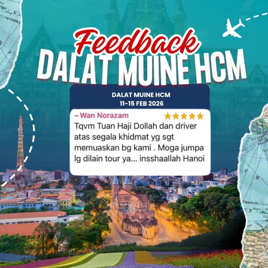 Maklum Balas Pelanggan Solehah Travel Sdn Bhd
